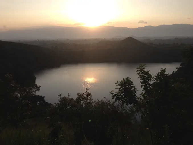 Lake Kyaninga as seen from Kyaninga Lodge, Kabarole. Photo: Uganda Business News