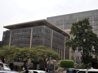 Bank of Uganda's head office in Kampala.