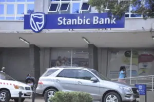 A Stanbic Bank branch in Kampala