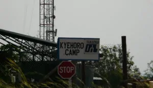 Kyehoro Camp operated by Tullow in Uganda