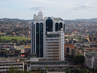 An office tower in Kampala