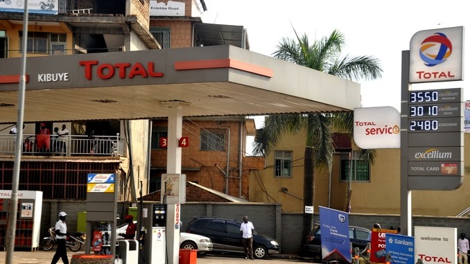 Fuel station in Kampala