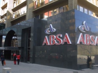 An office of Absa Bank in Johannesburg
