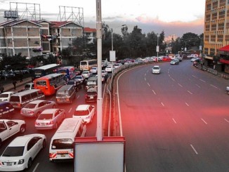 A street in Nairobi.