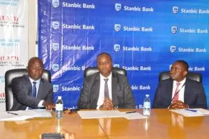 Buganda Land Board and Stanbic Bank officials