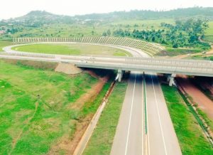 The Entebbe Expressway, which was officially launched this year
