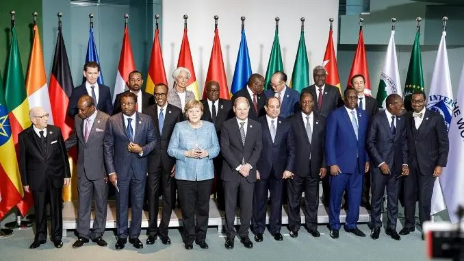 African presidents in a group photo