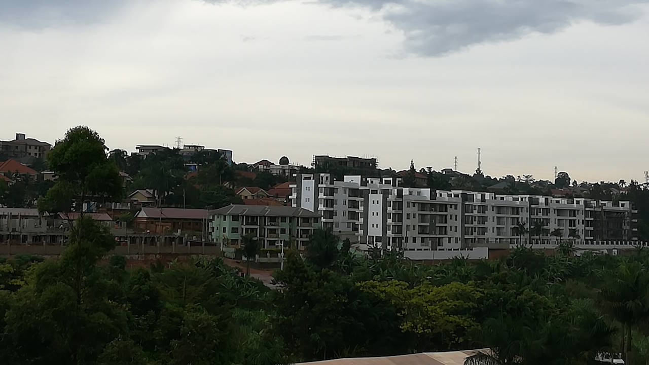 Apartment complexes in Nalya, a suburb in Kampala, Uganda's capital