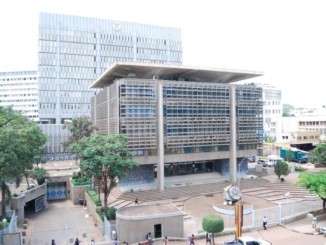 The Bank of Uganda in Kampala