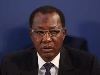 Idriss Déby at a conference
