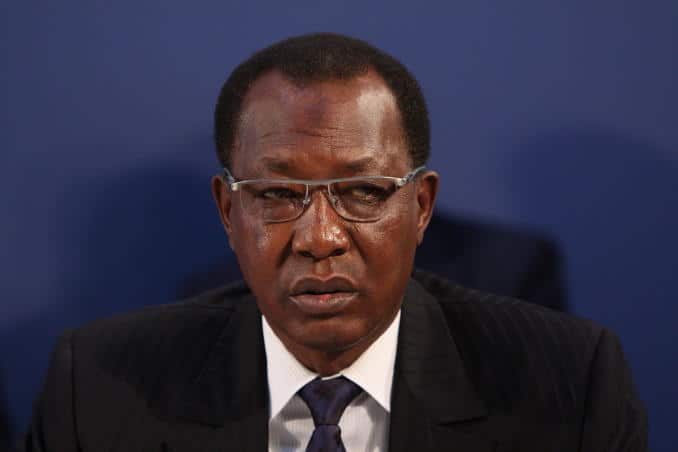 Idriss Déby at a conference