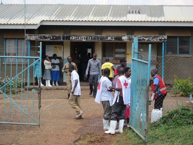 A hospital in Uganda
