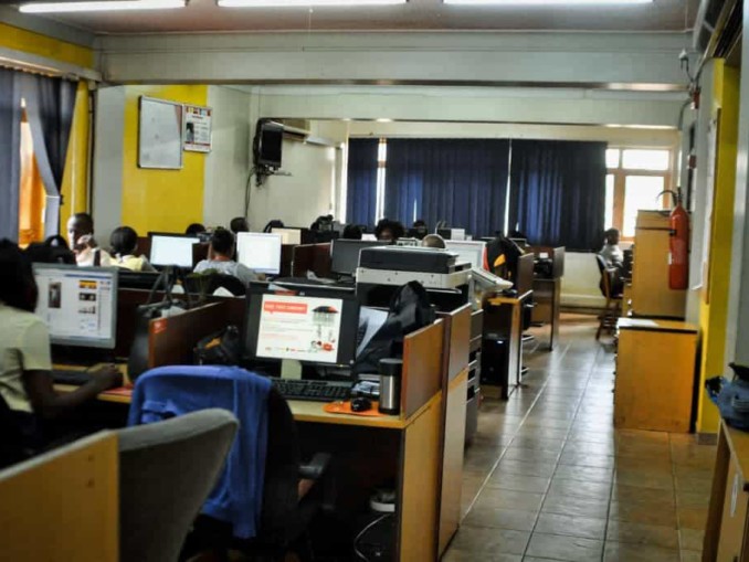 A newsroom