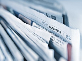Pile of newspapers