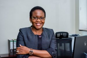 Proscovia Nabbanja, the new acting chief executive at the Uganda National Oil Company